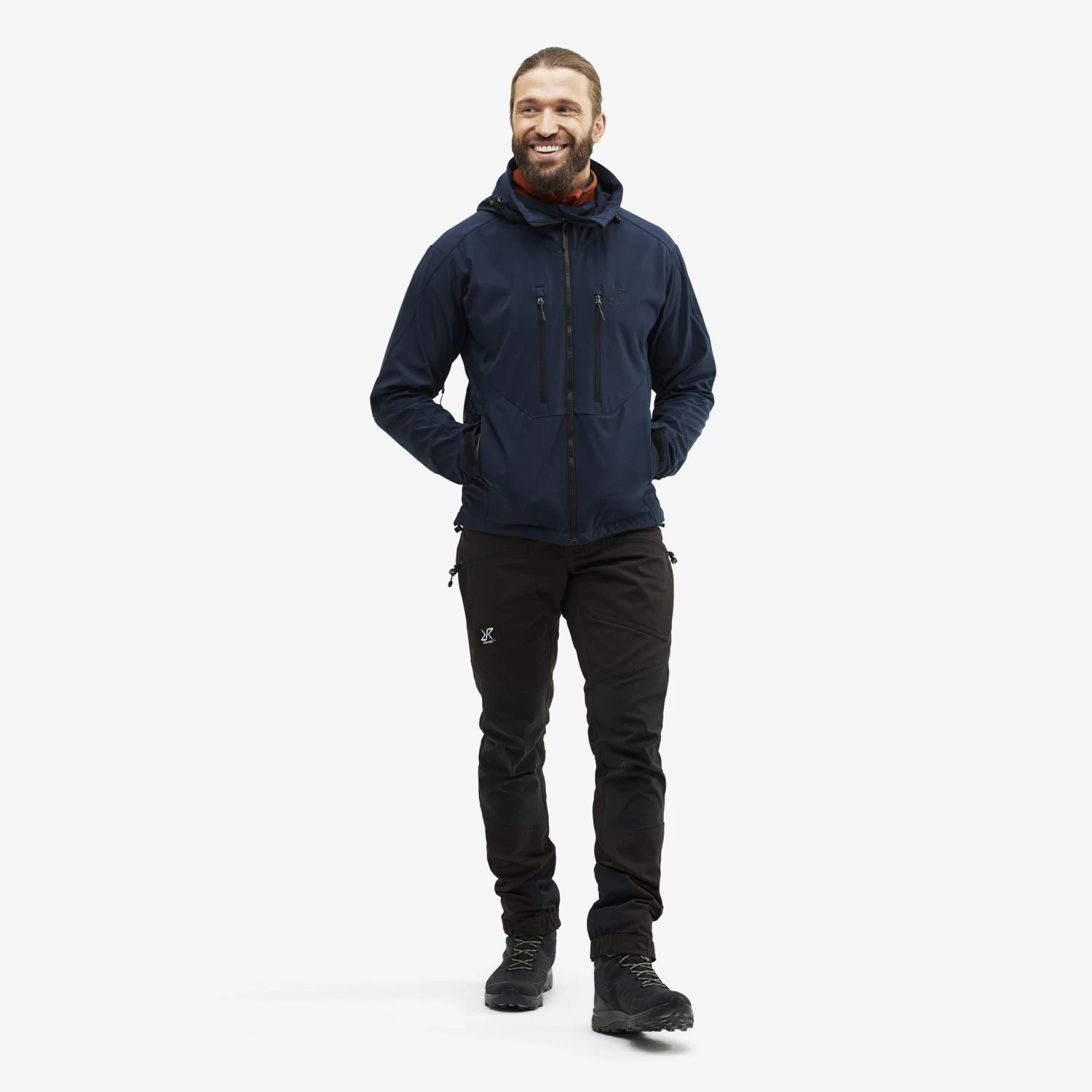 Trail Jacket Men Thunder Blue 2 Trail Jacket Men Thunder Blue - Image 2