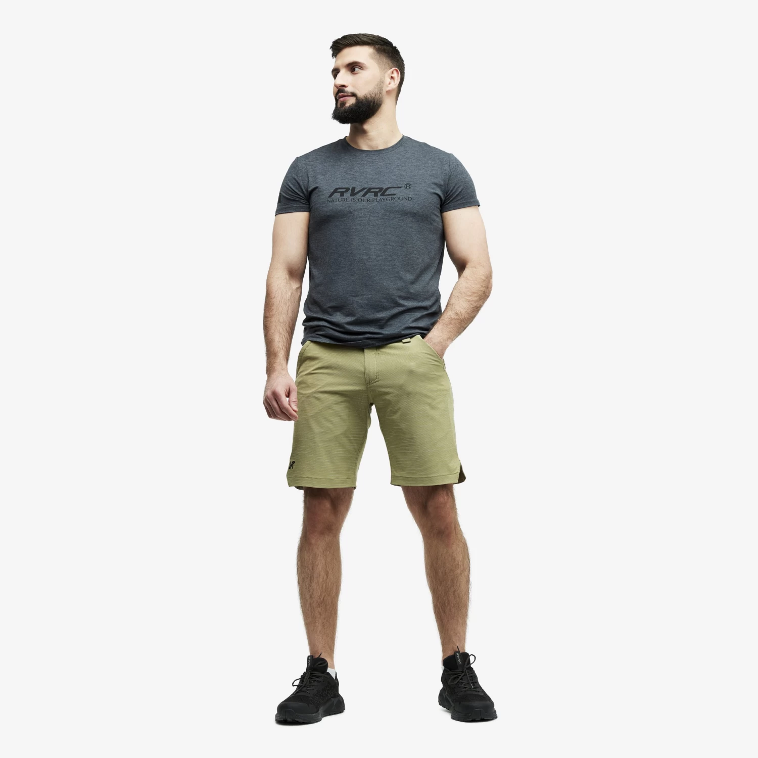 Hike & Dive Shorts Men Aloe 2 Hike & Dive Shorts Men Aloe - Image 2