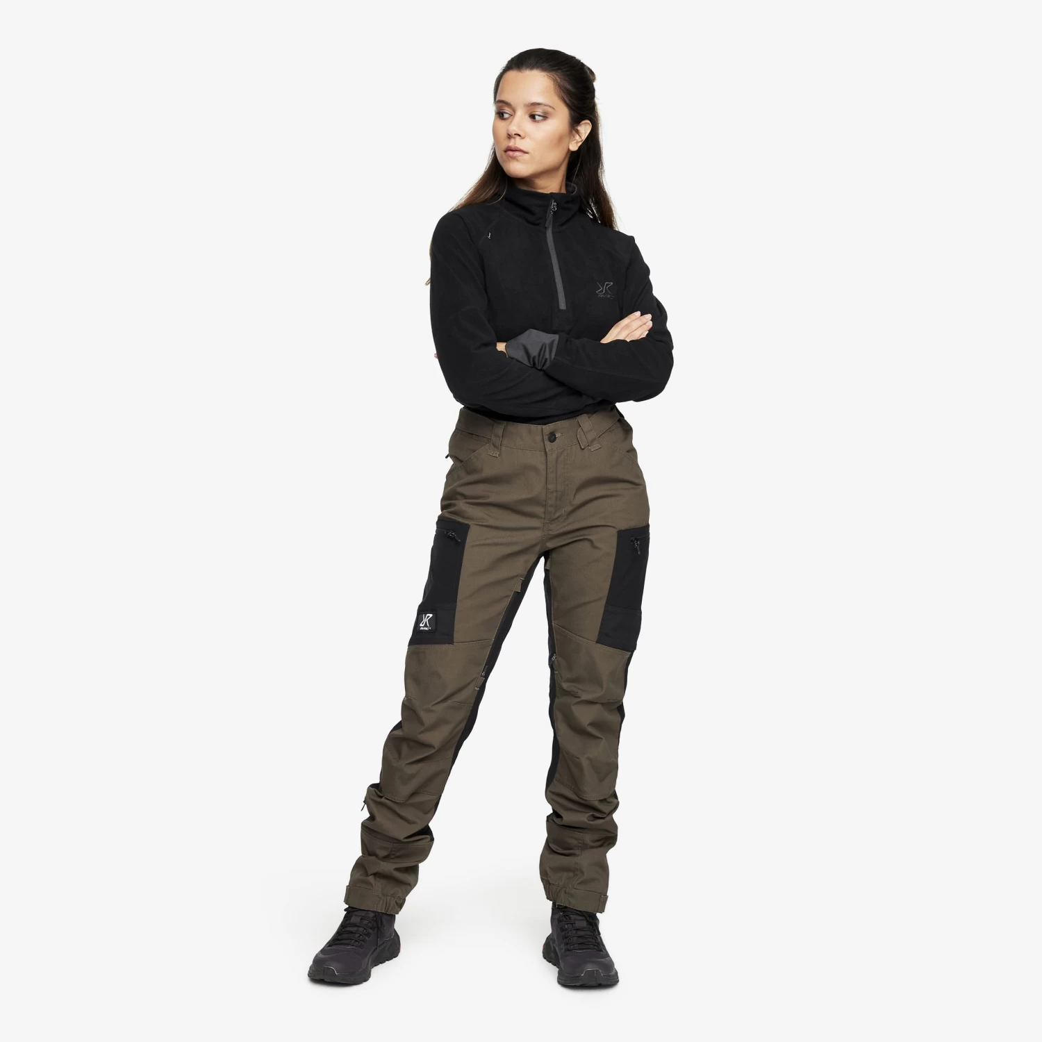 Wander Trousers Women Mud 2 Wander Trousers Women Mud - Image 2