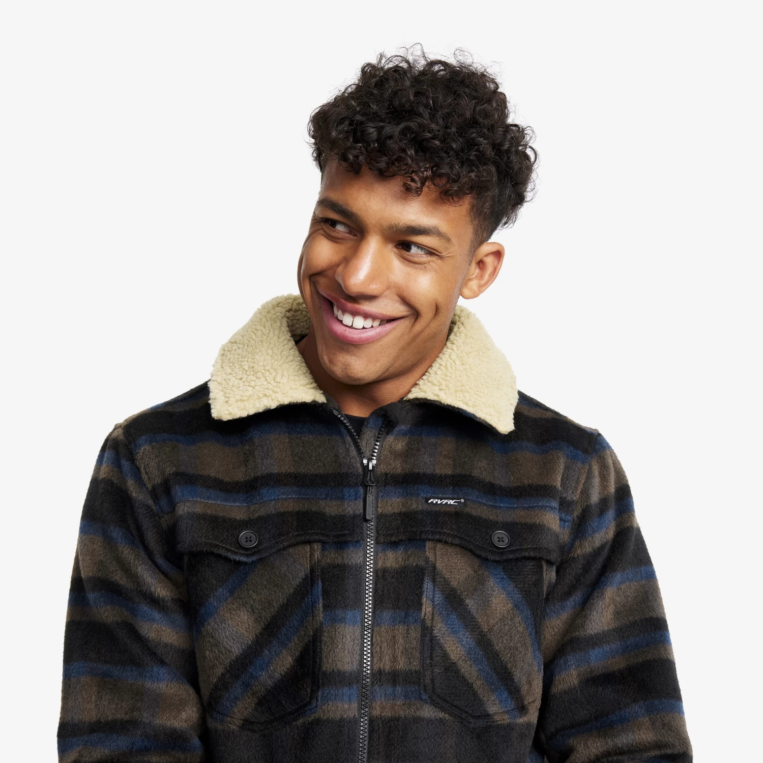 Lumber Jacket Men Mud/Black 4 Lumber Jacket Men Mud/Black - Image 4