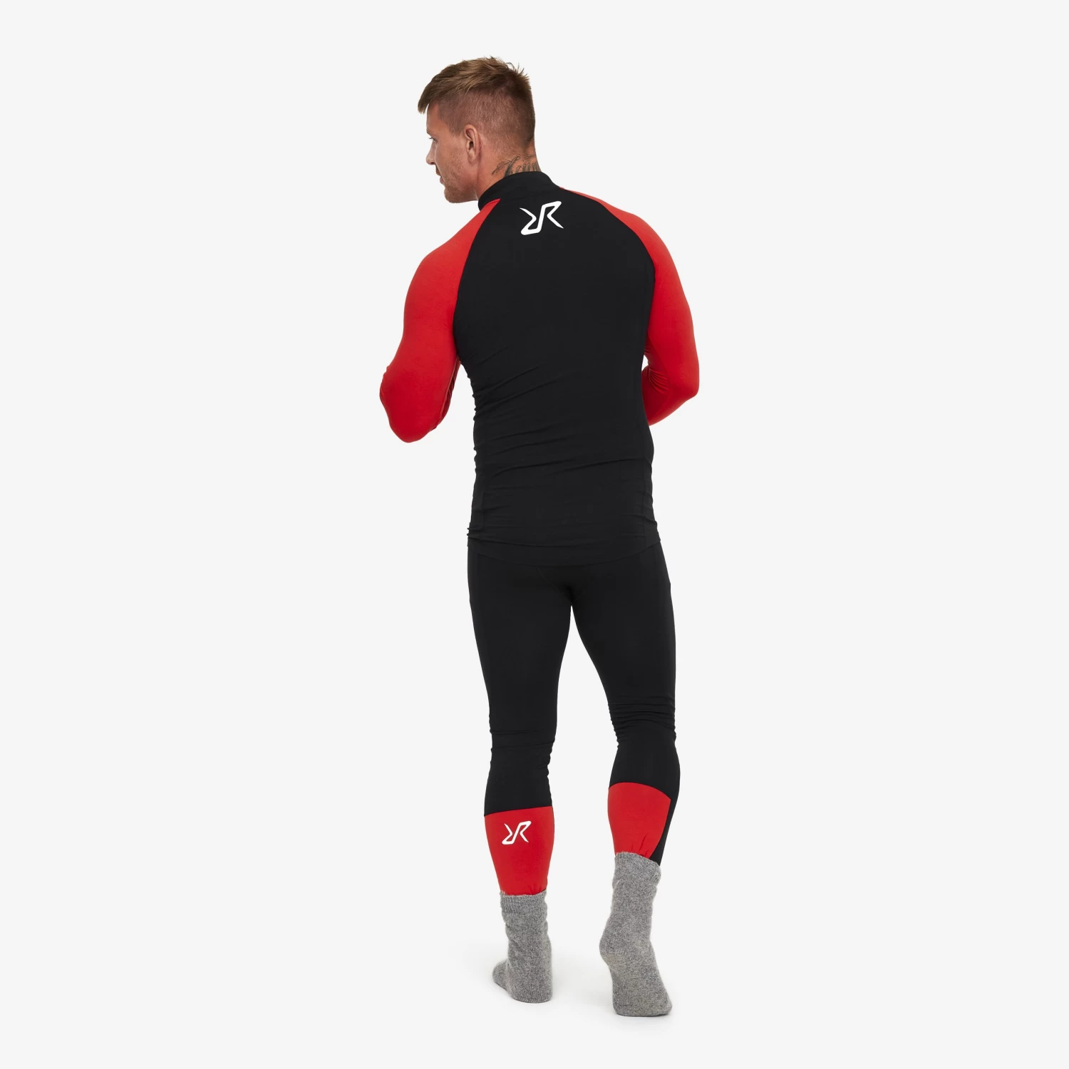 Bambooskin Base Layer Set Men Molten Lava 2 Bambooskin Base Layer Set Men Molten Lava - Image 2