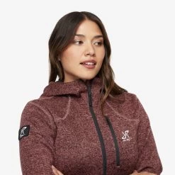 Fusion Hoodie Women Dark Vintage Rose -RevolutionRace Store f6a1ccd3 9851 47ba 943b 98ea104bbaef