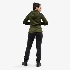 Tornado Hoodie Women Olive Green -RevolutionRace Store f7ac2068 0fae 466a 83c3 8f0d5a266e8d