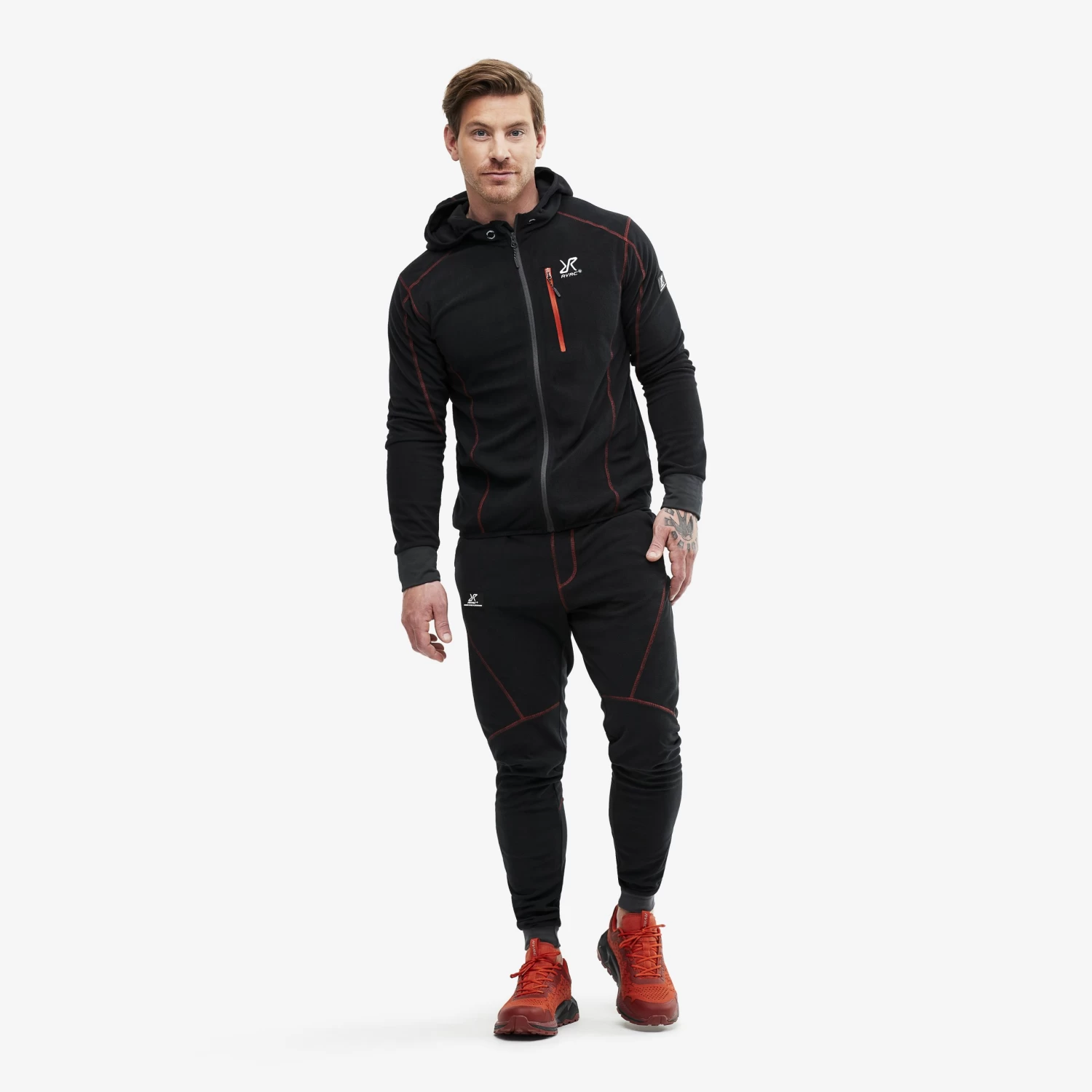 Trekker Hoodie Men Black 6 Trekker Hoodie Men Black - Image 6