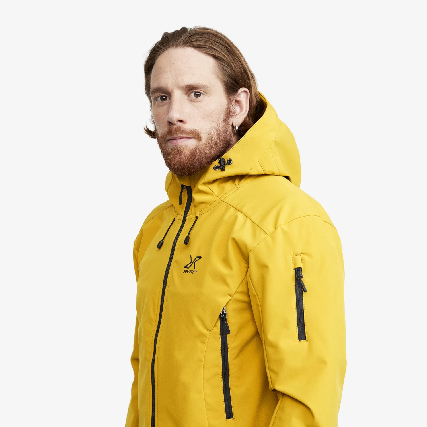 Reckon Softshell Jacket Men Lemon Curry 4 Reckon Softshell Jacket Men Lemon Curry - Image 4