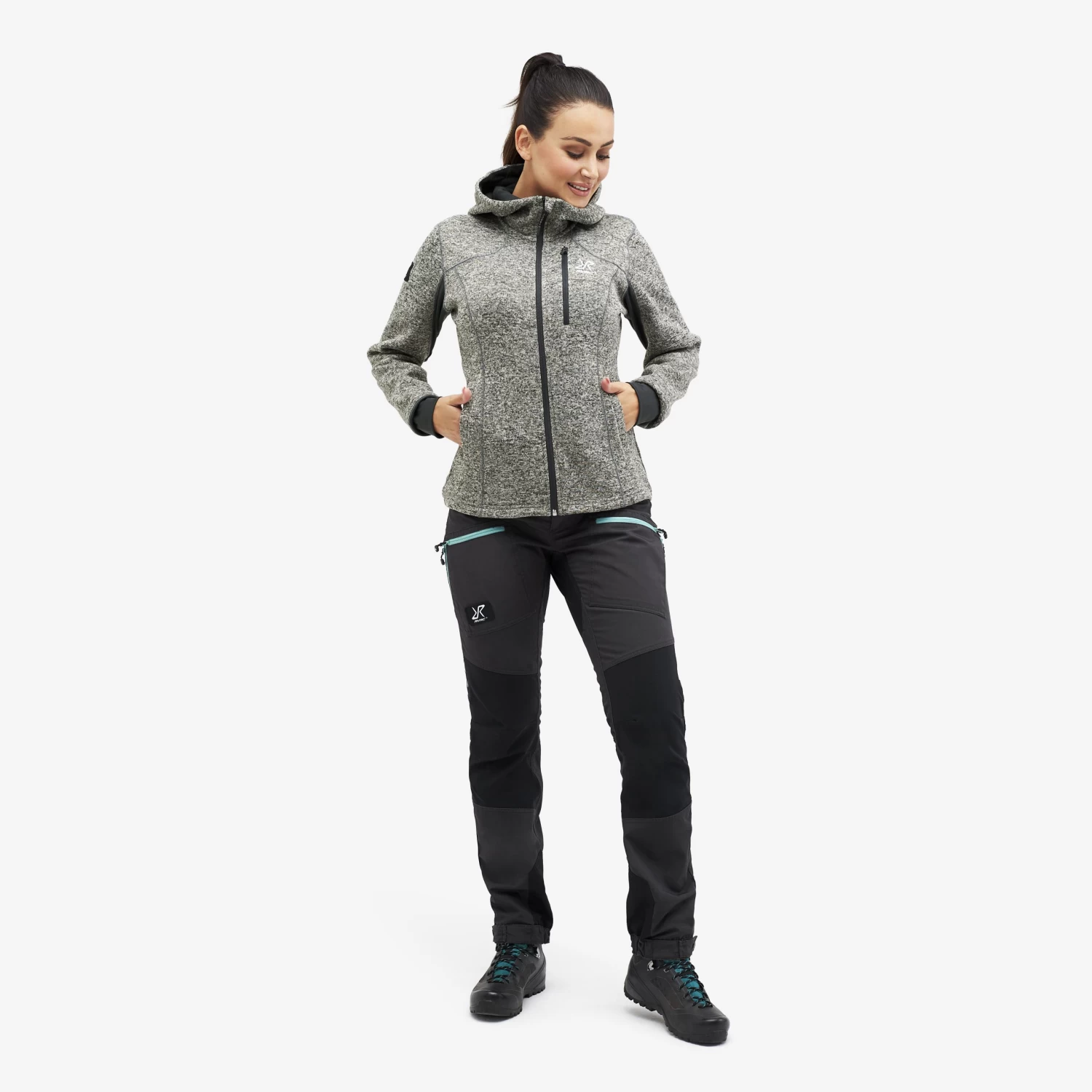 Fusion Hoodie Women Anthracite 2 Fusion Hoodie Women Anthracite - Image 2