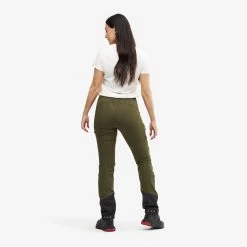 Silence Trousers Women Dark Olive -RevolutionRace Store fc68b808 a820 4a56 aaf8 e21b00ad5bba